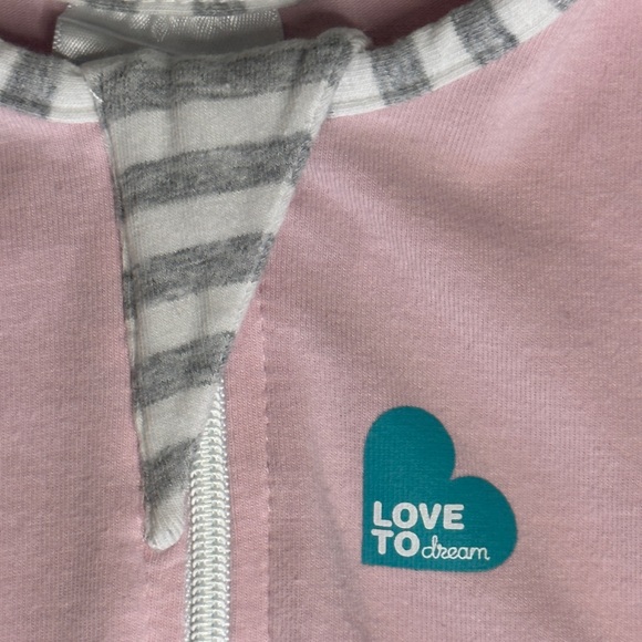 Love to Dream SwaddleUp Orig’l 1.0 Tog Sleep Sack Pink 0000 Baby 0-3mth Preloved - Picture 3 of 6